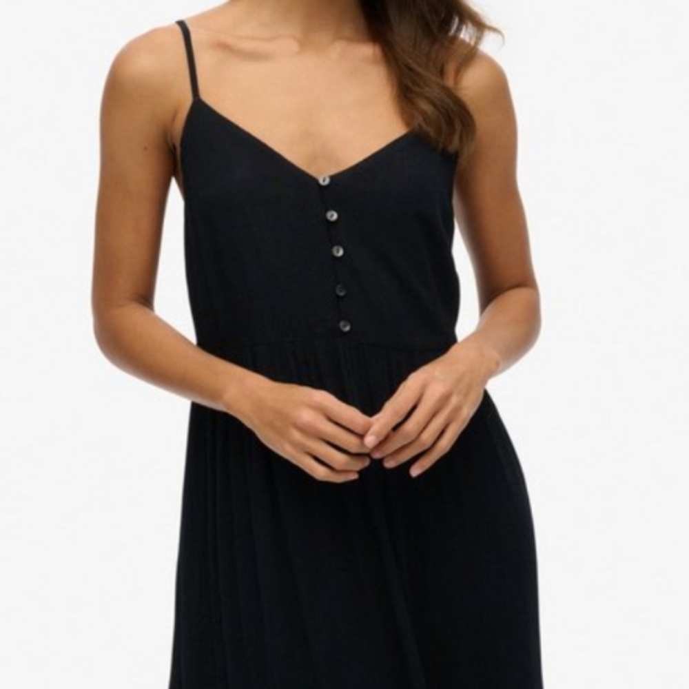 Gap Black Shirt Summer Dress